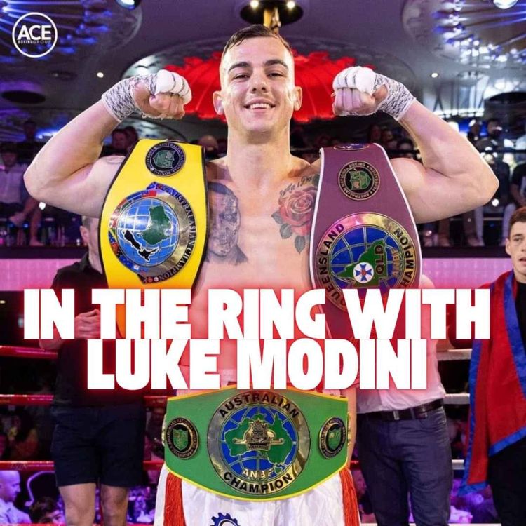 cover art for Inside the Ring with Luke Modini