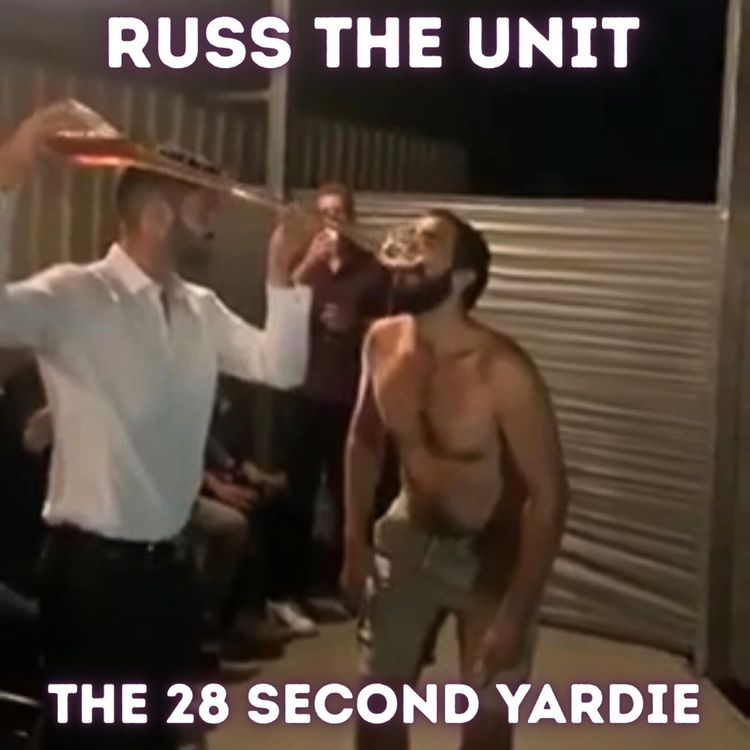 cover art for Russ: Naked on a Stranger’s Lawn & a 28-Second Yardie
