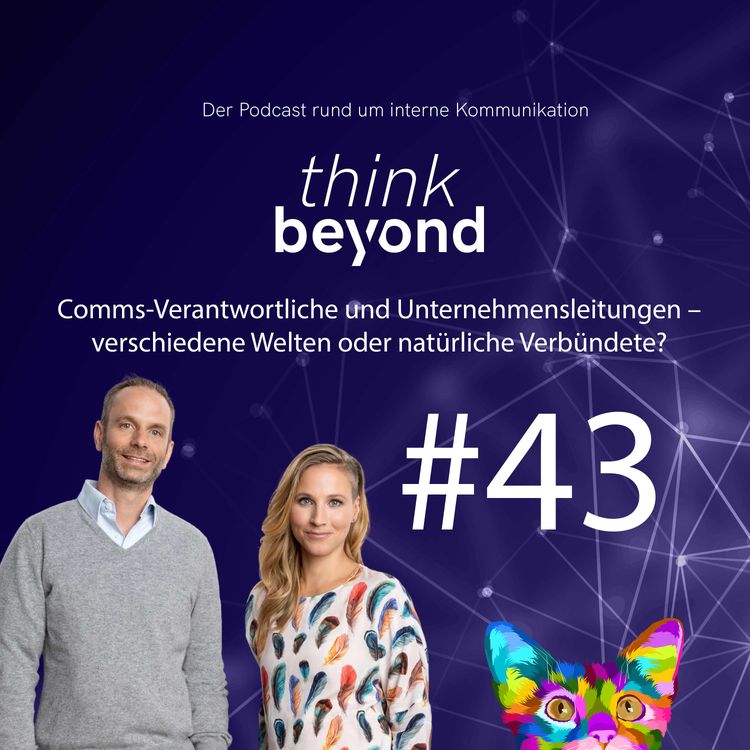 cover art for #43 Comms-Verantwortliche und Unternehmensleitungen – verschiedene Welten oder natürliche Verbündete?