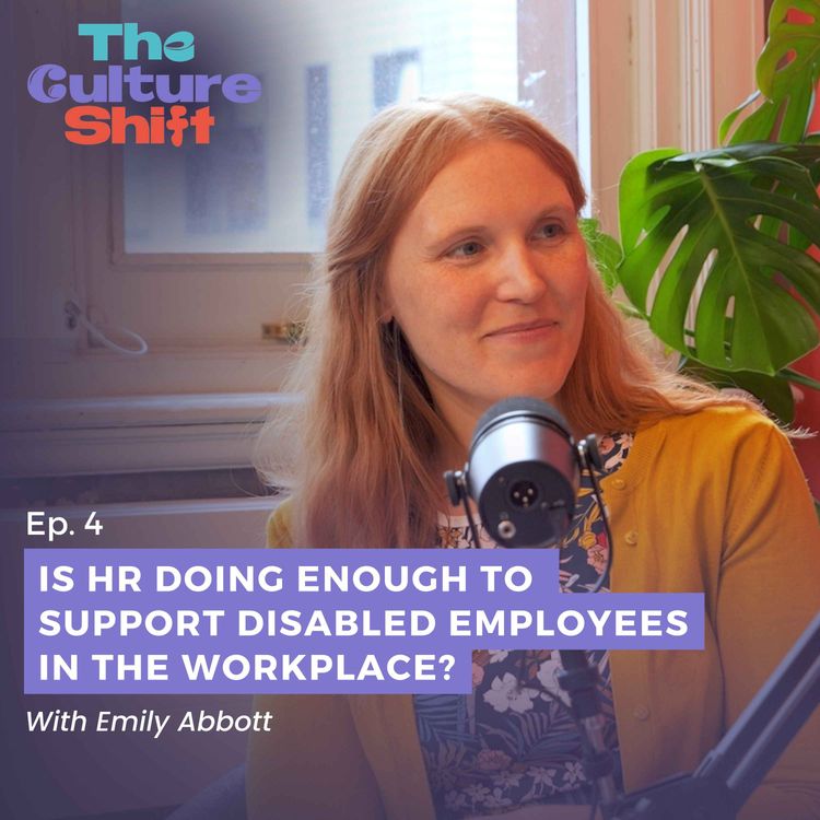 cover art for Is HR doing enough to support disabled employees in the workplace? with Emily Abbott