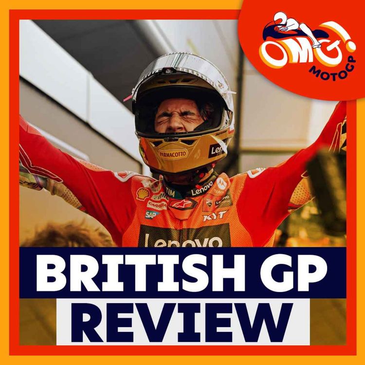 cover art for British Grand Prix Review | Ft. Luca Marini & Joan Mir