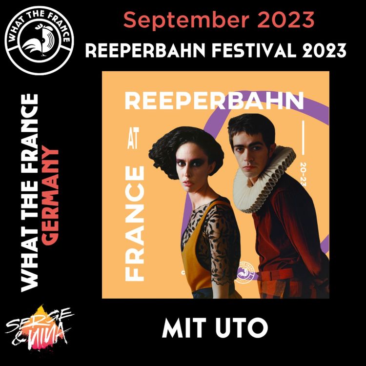 cover art for France @Reeperbahn Festival 2023 mit UTO
