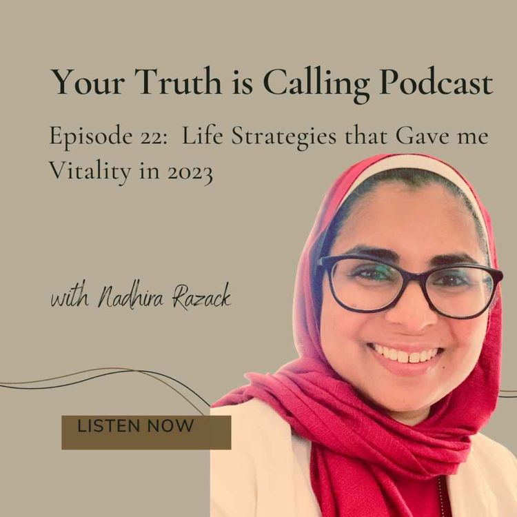 cover art for Life Strategies that Gave Me Vitality in 2023