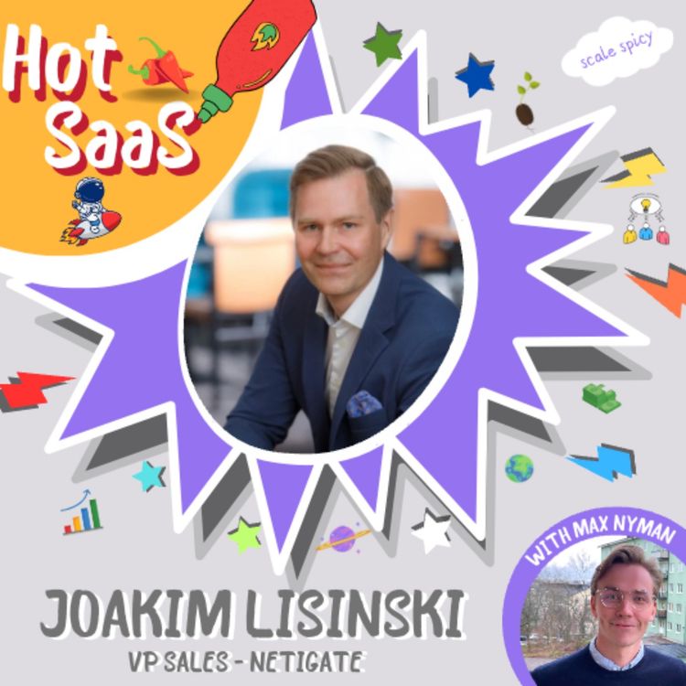 cover art for 8. Joakim Lisinski (Netigate) - "An allbound strategy adapted to the buyer persona"🙆🏽‍♀️