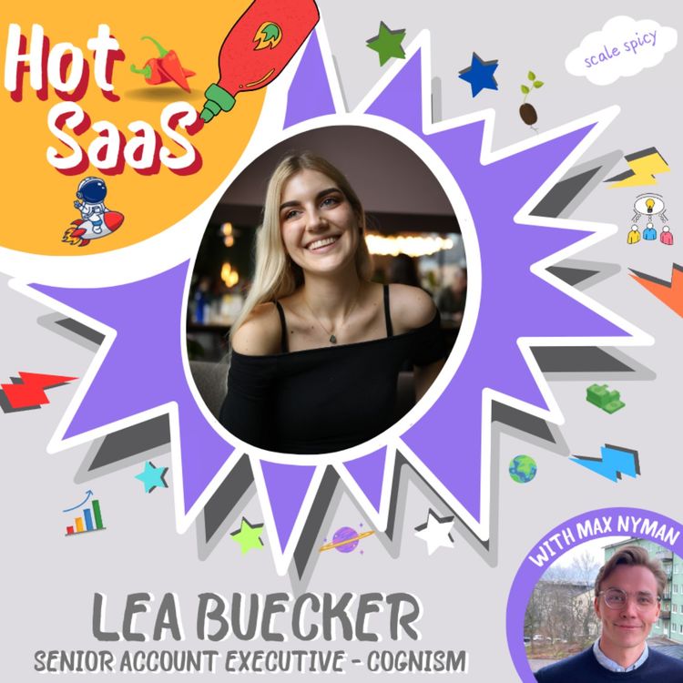 cover art for 9. Lea Buecker (Cognism) - "Ramp up your sales career through transparency"🧗🏼‍♀️