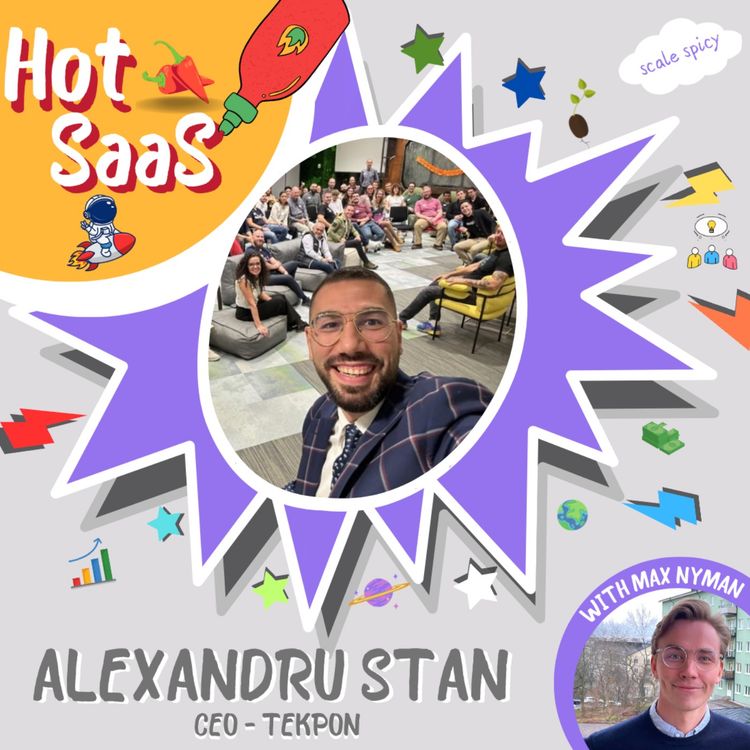 cover art for 18. Alexandru Stan (Tekpon) - "Give away free stuff and create win-wins" 🎟