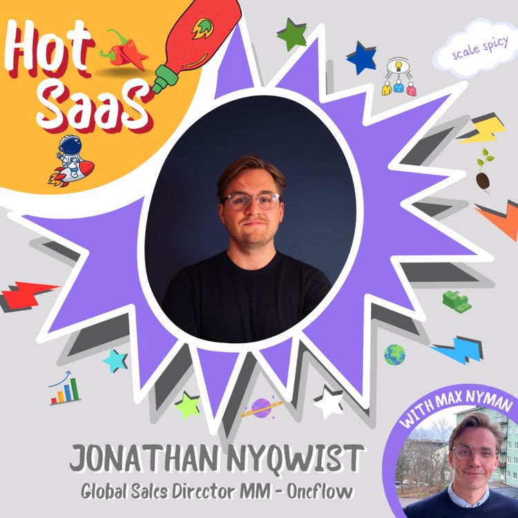 cover art for 26. Building a high velocity sales machinery 🏗 - Jonathan Nyqwist (Oneflow)