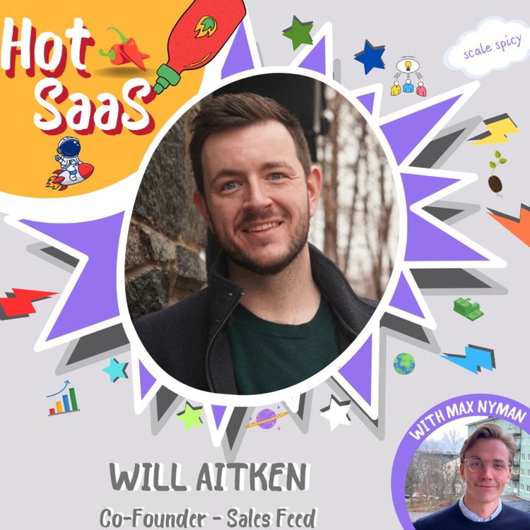 cover art for 40. Address the 'competitor landmines' to create trust in sales 💣 - Will Aitken (Sales Feed /etc./)