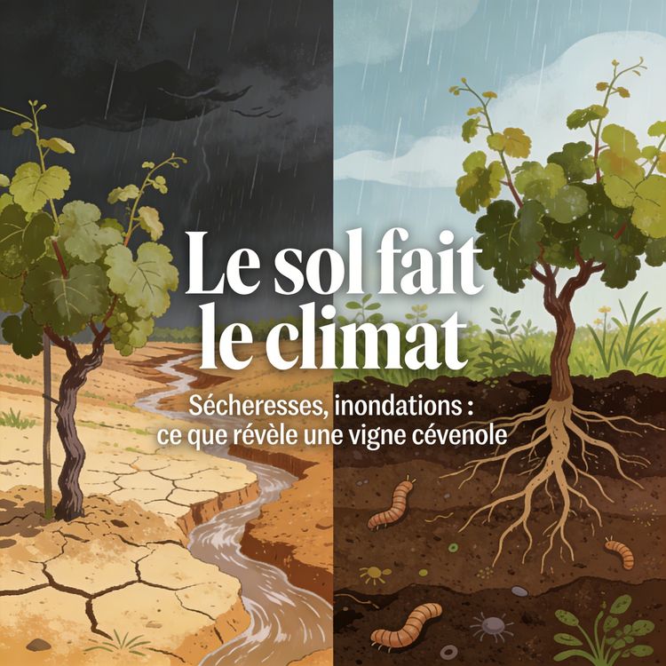 cover art for Le Sol fait le Climat : Sécheresse, inondations et agriculture biologique