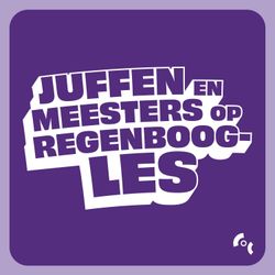 cover art for Juffen en Meesters op Regenboogles