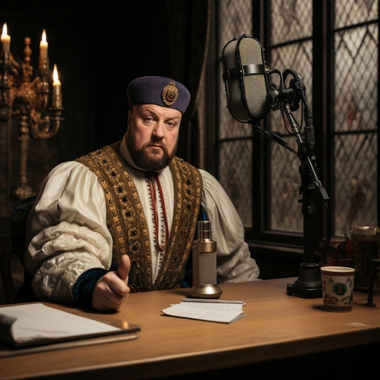 cover art for The Wives and Reign of the Infamous King Henry VIII Explored in Revelatory Interview