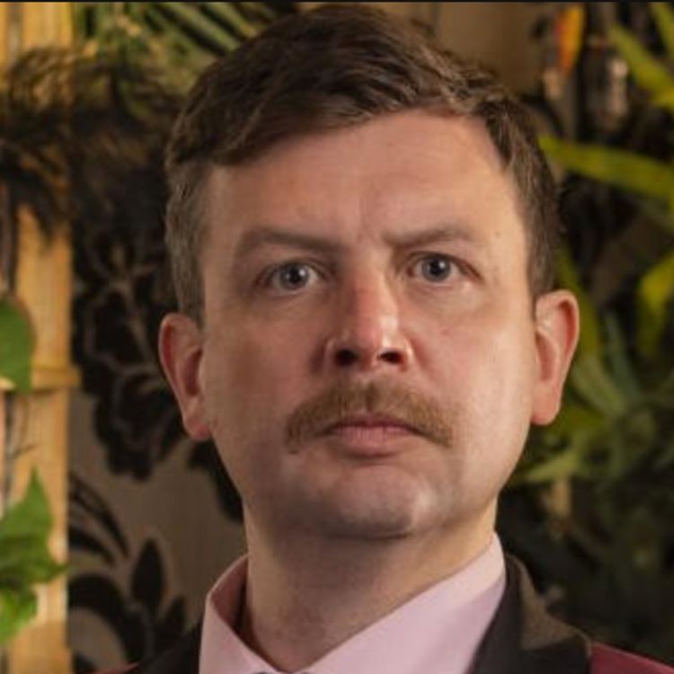 cover art for Bon Mot Podcast with Thom Tuck