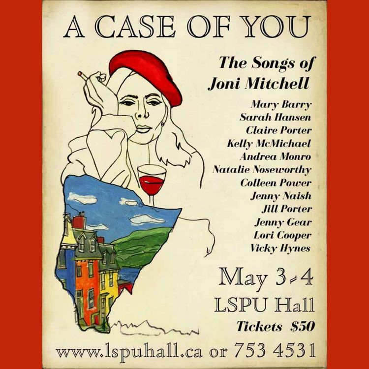 cover art for A Case of You - The Songs of Joni Mitchell