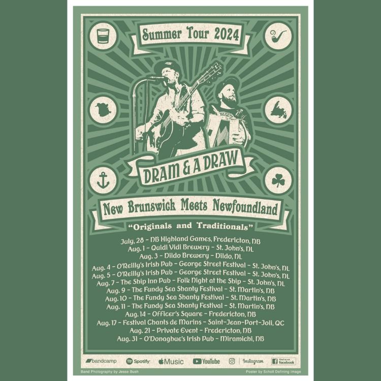 cover art for Dram and a Draw Newfoundland Tour