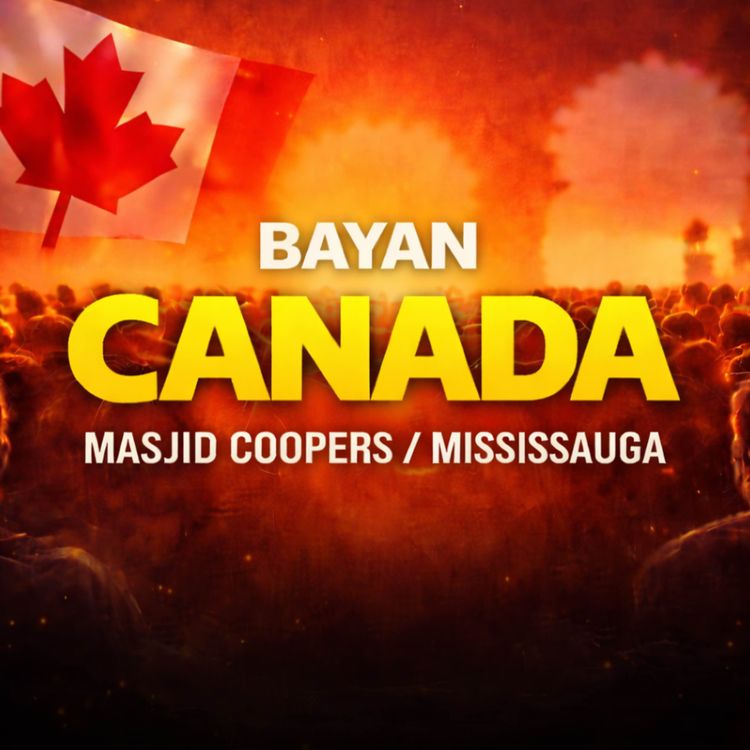 cover art for Canada Masjid Coopers⧸Mississauga Bayan - 01-02-2026 | Mufti Tariq Masood Speeches 🕋