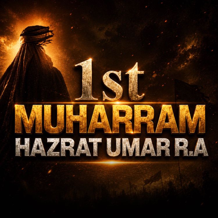 cover art for Muharram Hazrat Umar R.A | Mufti Tariq Masood Speeches