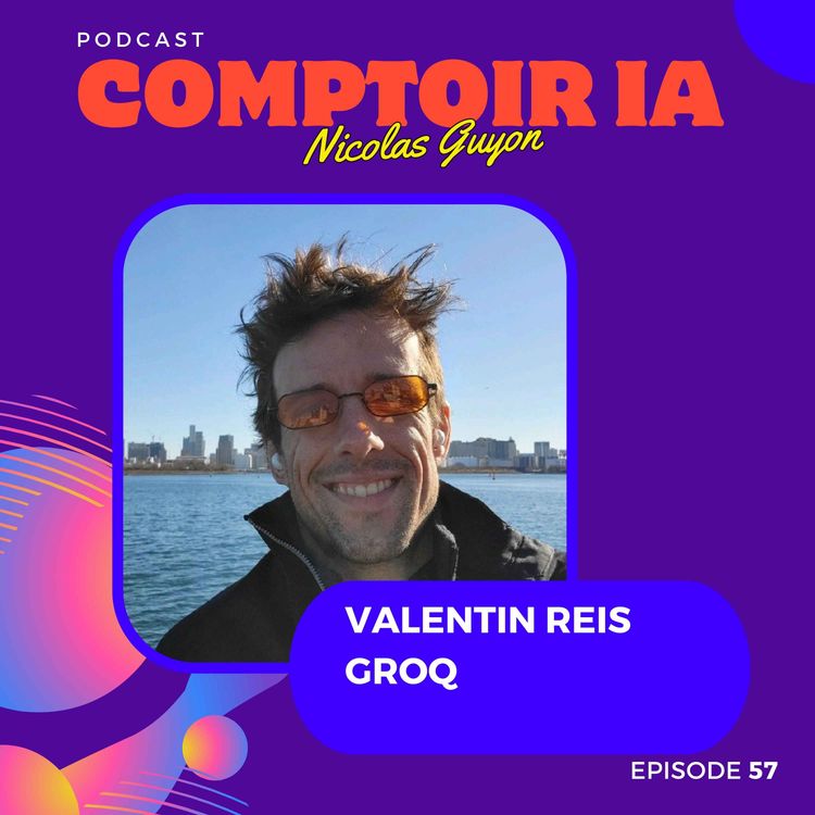 cover art for L'IA à la Vitesse de la Lumière : Groq Redéfinit le Futur avec Valentin Reis