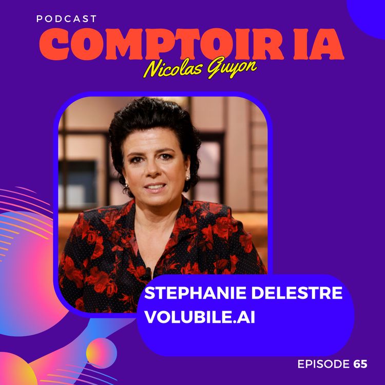 cover art for 👩‍🏫 Et si l'IA pouvait sauver l'école et l'hôpital ? L'idée folle de Stéphanie Delestre (Volubile & QVEMA)