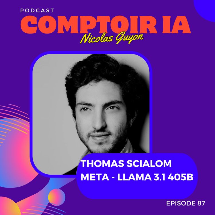 cover art for 🦙 Llama 3.1 405B : Thomas Scialom dévoile l'avenir de l'IA open source chez Meta