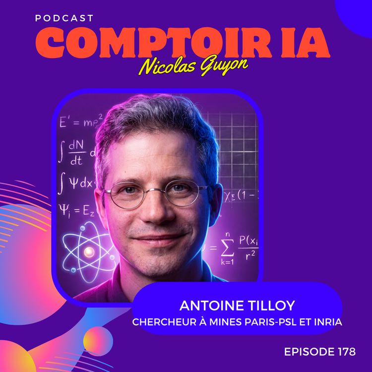 cover art for ⚛️ « L’IA est plus brillante que moi » — Antoine Tilloy (Mines Paris - PSL & Inria)