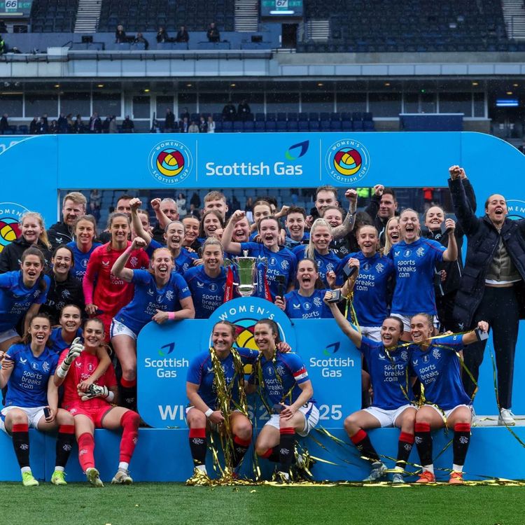 cover art for Rangers win the Scottish Cup 24/25