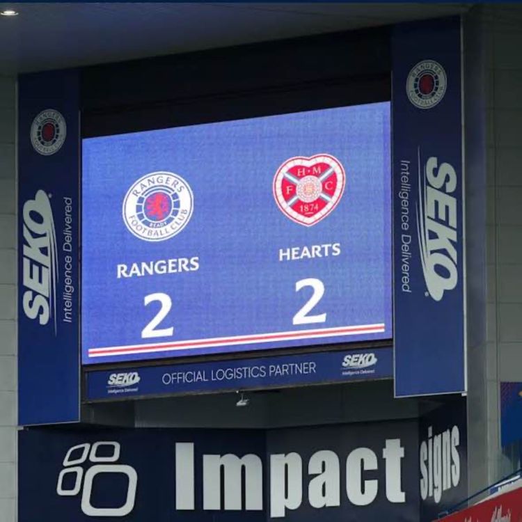 cover art for Heart-breaking draw at Ibrox 