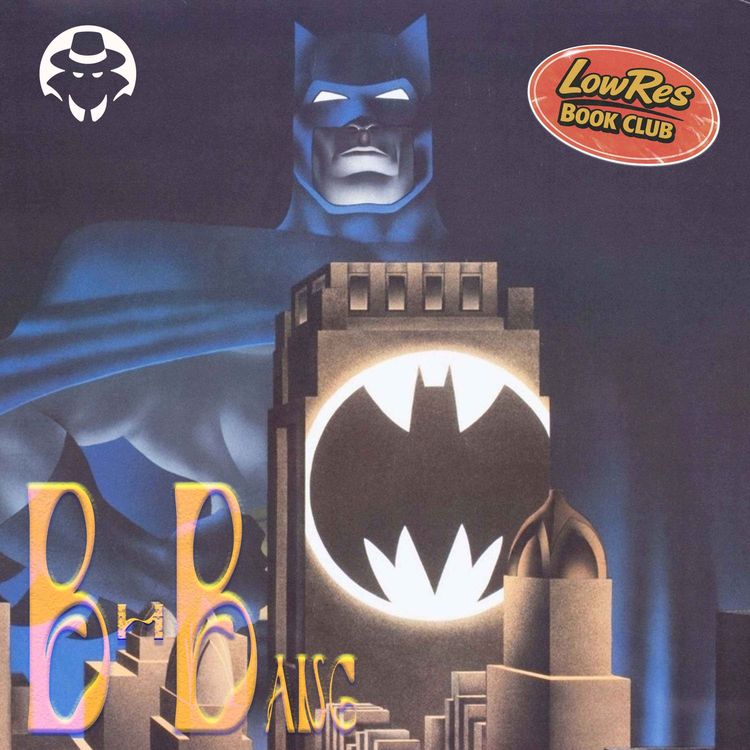 cover art for E085: LowRes Book Club Meeting - The Dark Knight Returns by Frank Miller