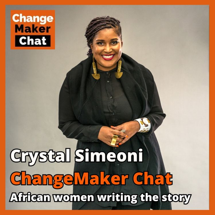 cover art for Crystal Simeoni - ChangeMaker Chat - African women writing the story