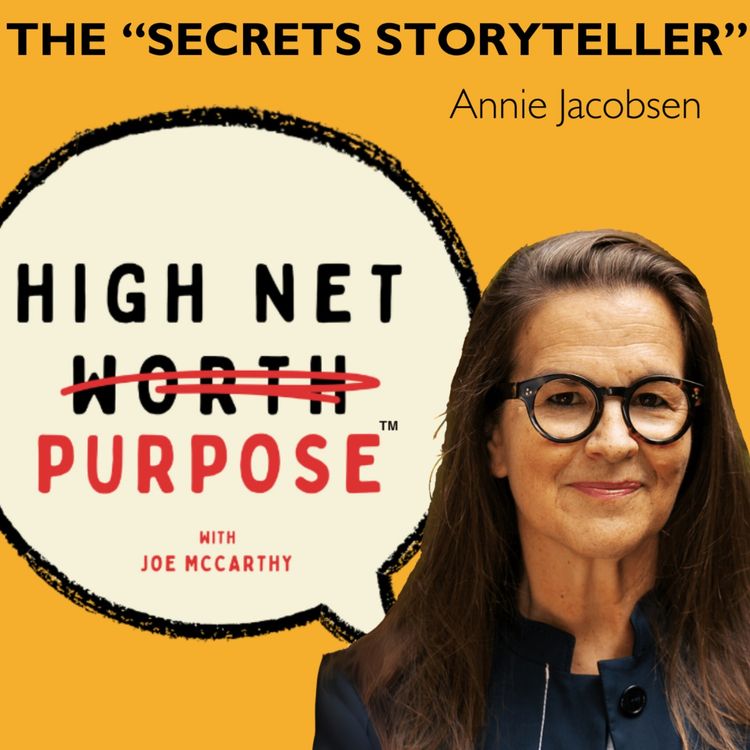 cover art for The CIA, Area 51 & a world of secrets hidden in plain sight — with Annie Jacobsen