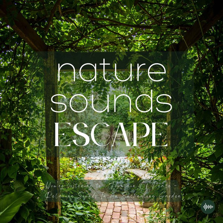 cover art for Fountain Of Peace | Fountain Sounds In An Enchanting Garden | Relaxing Nature Sounds For Sleep, Meditation, Relaxation, Studying Or Focus | Sleep Music, Sleep Sounds, Rain, Study Music, Zen, Sleep Fast, White Noise For Sleep, Música Relajante Para Dormir