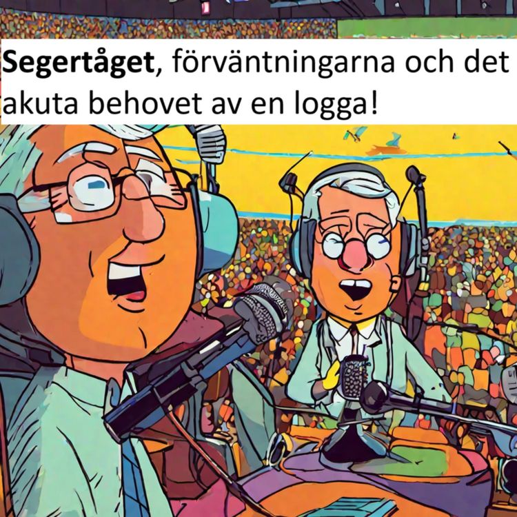 cover art for Segertåget, förväntningarna och det akuta behovet av en logga!