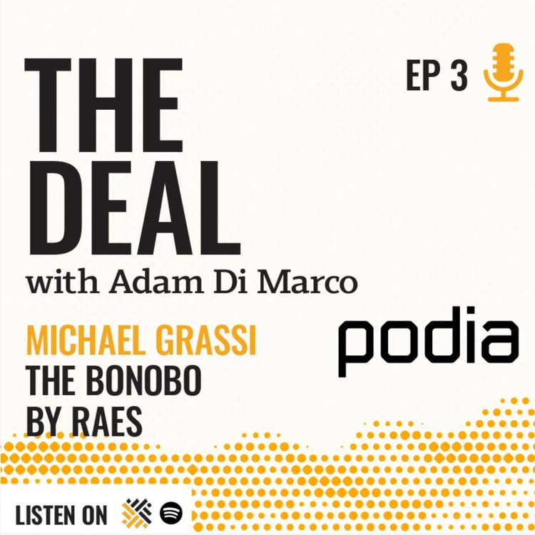 cover art for The Deal - Michael Grassi - How Podia put its foot on a Byron backpackers and created an iconic hotel-apartment project...