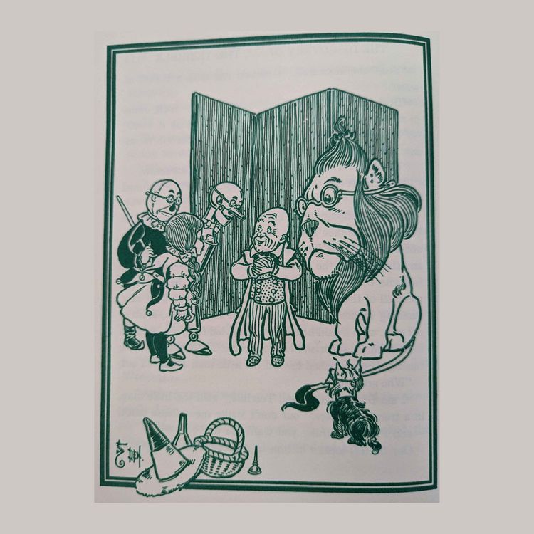 cover art for The Wonderful Wizard of Ox - Chapters 15 & 16