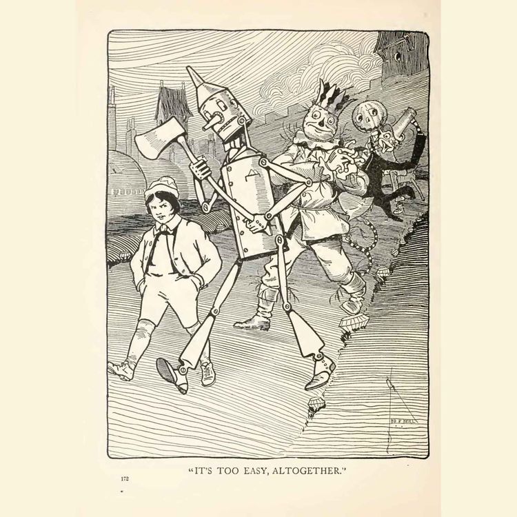 cover art for The Marvelous Land of Oz - Chapters 15 & 16