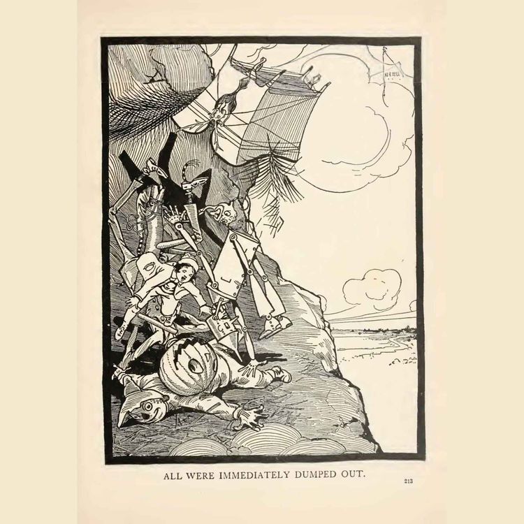 cover art for The Marvelous Land of Oz - Chapters 17 & 18