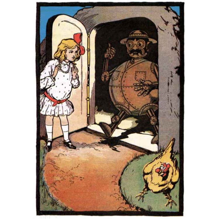 cover art for Ozma of Oz - Chapter Four