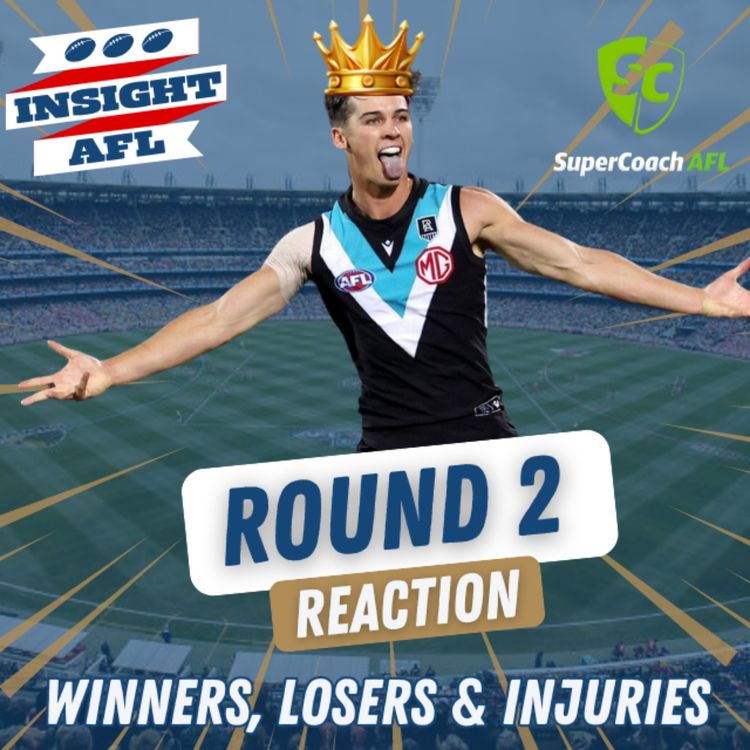 cover art for Winners, Losers & Injuries | Round 2 AFL Supercoach 2024