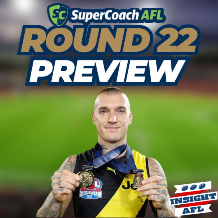 cover art for AFL Supercoach 2024 | Round 22 Live Preview