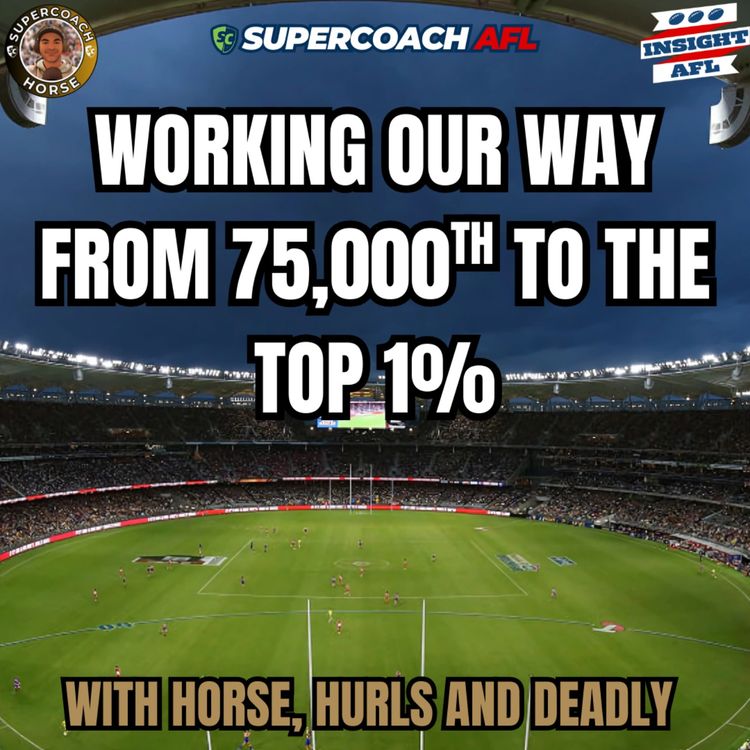 cover art for AFL SuperCoach 2025 | Hurl's Team R8 | Working our way back into the Top 1%