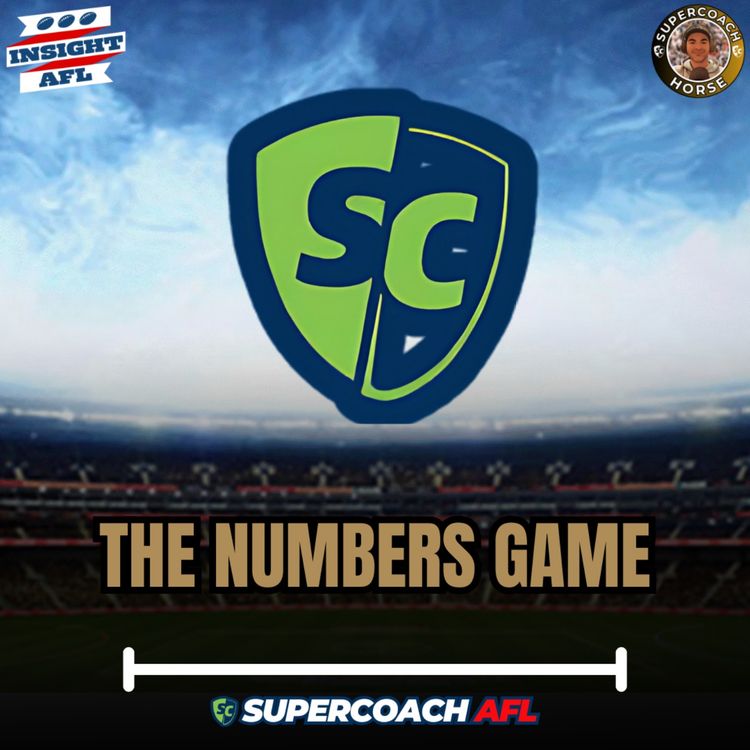 cover art for AFL SuperCoach 2025 | The Numbers Game | Round 10