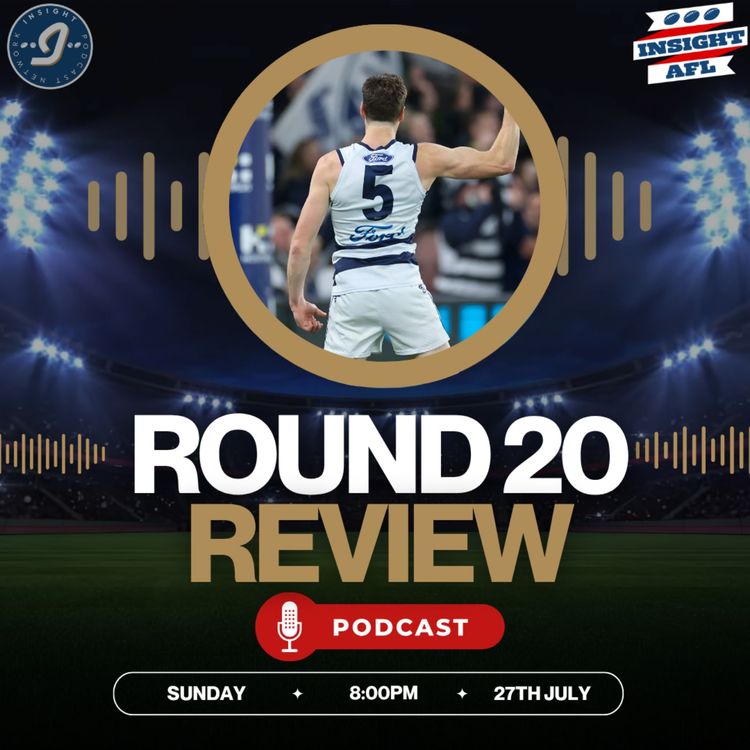 cover art for AFL SuperCoach 2025 | Round 20 Review | The SC Regular SZN is done!