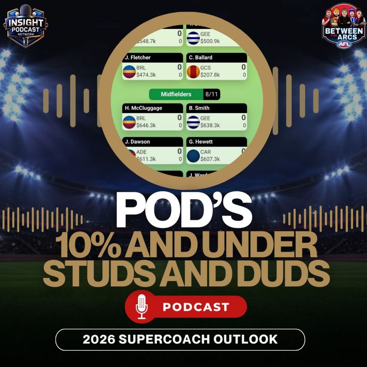 cover art for Low Ownership, Huge Ceiling | AFL SuperCoach PODs Under 10%
