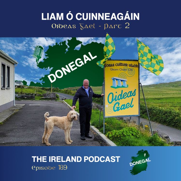 cover art for 189. Liam Ó Cuinneagáin: Oideas Gael - Part 2