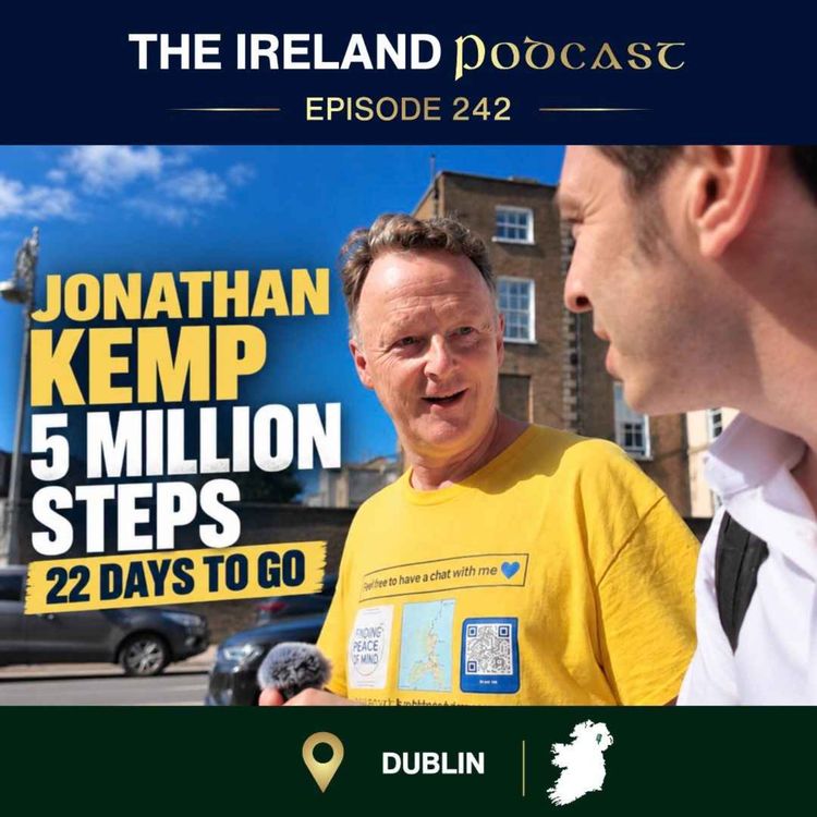 cover art for 242. Jonathan Kemp: 5 Million Steps for Mental Health | The Dublin Chapter