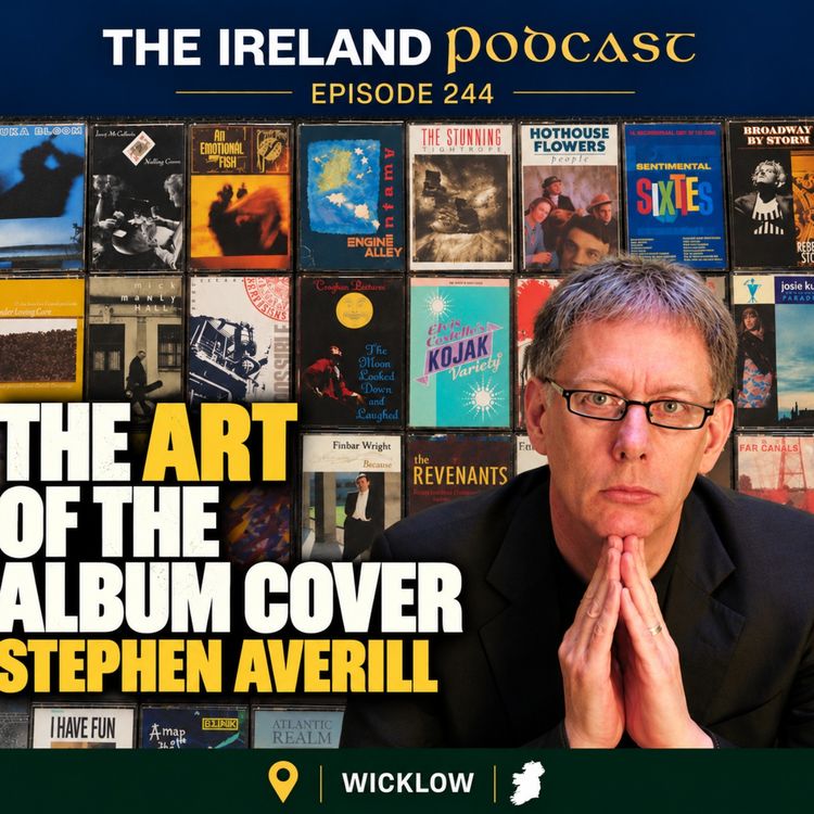 cover art for 244. Stephen Averill: The Art Behind U2 & Ireland’s Iconic Album Covers