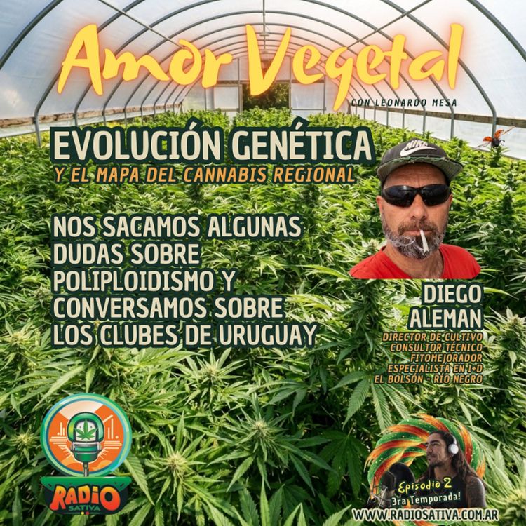 cover art for Amor Vegetal - Evolución Genética y el Mapa del Cannabis Regional