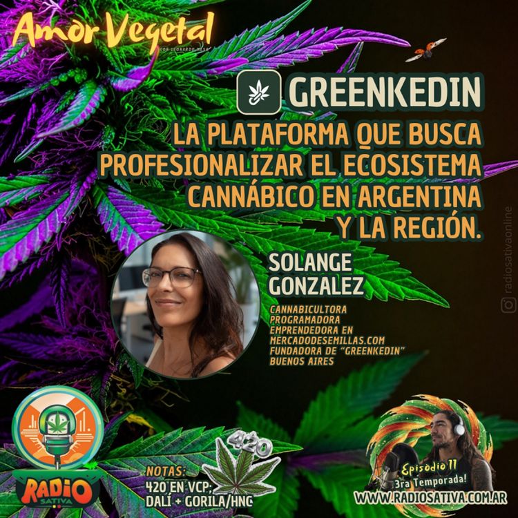 cover art for Greenkedin: una plataforma para ordenar el ecosistema del cannabis en Argentina y la región
