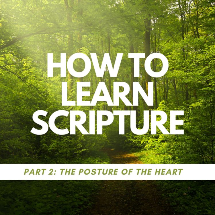 cover art for How to learn scripture part 2: the posture of the heart
