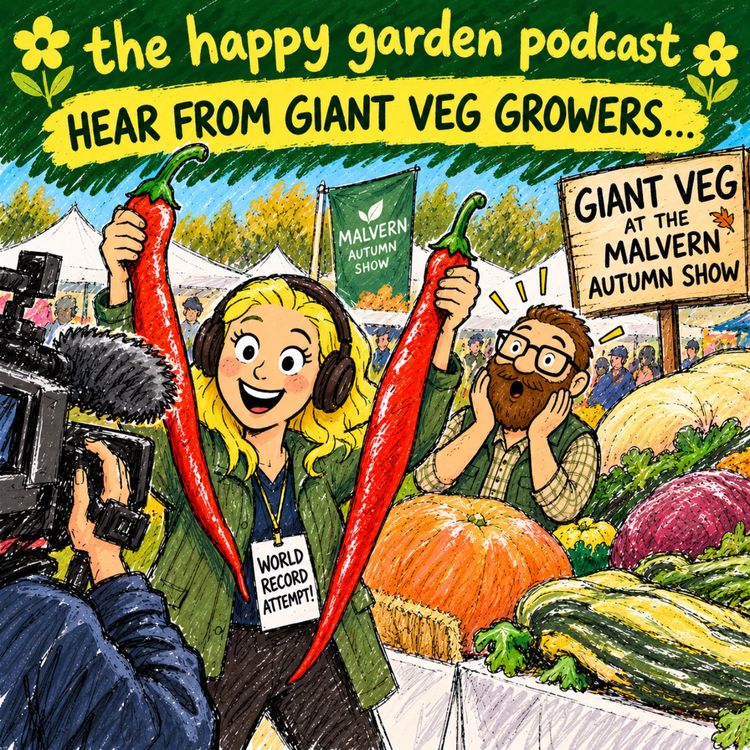 cover art for Giant vegetables at Malvern!