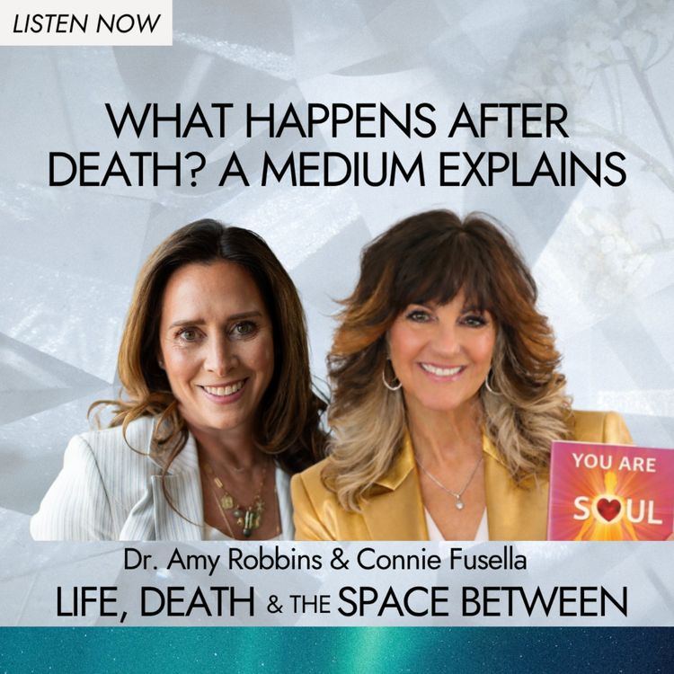 cover art for What Happens After Death? A Medium Explains | Connie Fusella